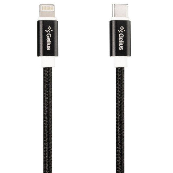 Кабель USB Gelius Pro Future GP-UTL02 Type-C/Lightning Black