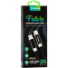 Кабель USB Gelius Pro Future GP-UTL02 Type-C/Lightning Black