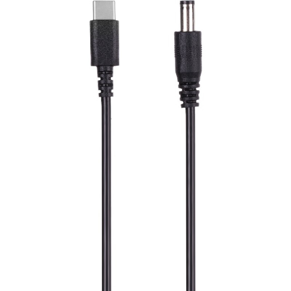 Кабель Type-C to DC 5.5x2.1 (5,9 v) (1A)(WX-YPX-0112V) 1m Black