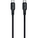 Кабель USB Gelius Full Silicon GP-UCN001CC Type-C to Type-C (1.2м) (60W) Black
