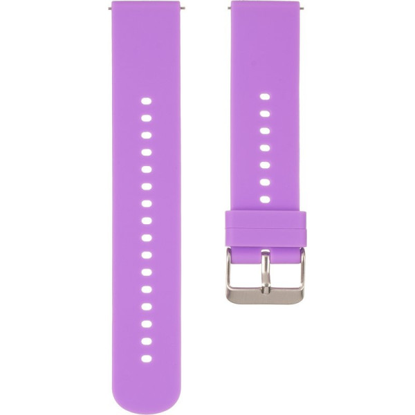 Ремешок для смарт-часов универсальный Flat head style (20мм) Purple