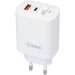 Сетевое зарядное устройство Gelius Stratus GP-HC068 45W (1Type-C+1USB-A) White