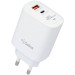 Сетевое зарядное устройство Gelius Stratus GP-HC068 45W (1Type-C+1USB-A) White