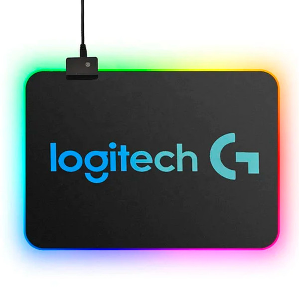 Коврик для мышки Logitech RS-02 RGB (35*25)Black