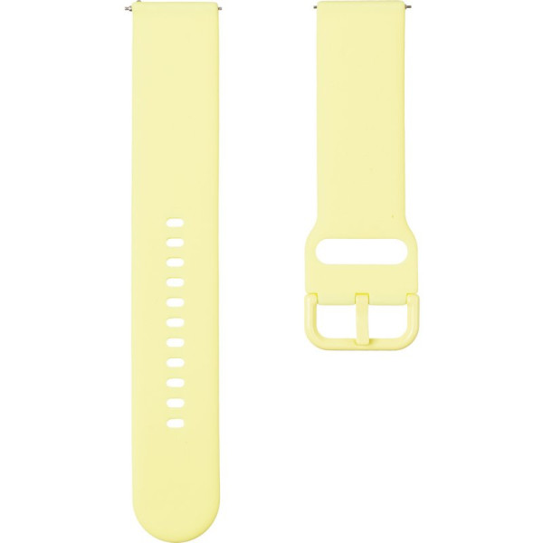 Ремешок для смарт-часов универсальный Thick style (20мм) Yellow
