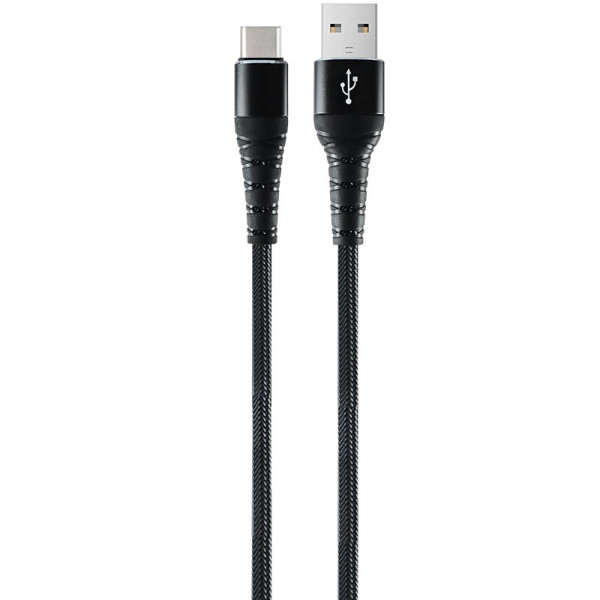 Кабель USB Gelius Fast Speed 2 GP-UC05c Type-C (1м) (22.5W) Black