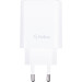 Сетевое зарядное устройство Gelius Stratus GP-HC068 45W (1Type-C+1USB-A) + кабель Gelius iCable GP-UCN010 Type-C to Type-C (1,2m) (60W) White