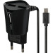 Мережевий зарядний пристрій Gelius Edition Auto ID 2USB 2.4A + кабель MicroUSB Black