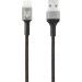 Кабель USB Gelius Strong Ukraine GP-UCN002L USB-A to Lightning (1.2м) (3A) Black