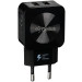 Мережевий зарядний пристрій Gelius Prime GU-HC02 2USB 2.1A 12W + кабель Lightning Black