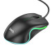 Мышь USB Mouse HOCO GM19 RGB Black