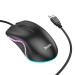 Мышь USB Mouse HOCO GM19 RGB Black