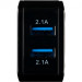 Мережевий зарядний пристрій Gelius Prime GU-HC02 2USB 2.1A 12W + кабель MicroUSB Black