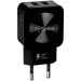 Мережевий зарядний пристрій Gelius Prime GU-HC02 2USB 2.1A 12W + кабель MicroUSB Black