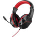 Наушники игровые Borofone BO104 PC Phantom + mic Black/Red