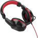 Наушники игровые Borofone BO104 PC Phantom + mic Black/Red