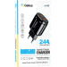 Сетевое зарядное устройство Gelius Avangard GP-HC06 2USB 2.4A 12W + кабель MicroUSB Black
