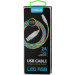Кабель USB Gelius Pro LED RGB GP-UC06m MicroUSB Silver