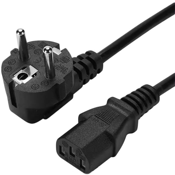 Кабель питания PC 220V 1.5m Black