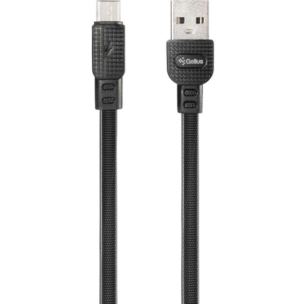 Кабель USB Gelius Pro Armor MicroUSB Black