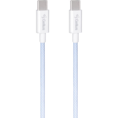 Кабель USB Gelius iCable GP-UCN010 Type-C to Type-C (1,2m) (60W) Light Blue