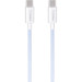 Кабель USB Gelius iCable GP-UCN010 Type-C to Type-C (1,2m) (60W) Light Blue