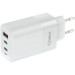 Сетевое зарядное устройство Gelius Elevaro GP-HC065 65W USB+2Type-C (QC/PD/PPS) White