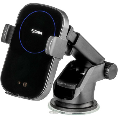 Холдер с беспроводной зарядкой Gelius Wally 2i Automatic WC-002 15W Black