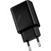 Мережевий зарядний пристрій Gelius Vogue GP-HC011 2USB 2.4A 12W + кабель MicroUSB Black