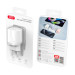 Мережевий зарядний пристрій XO L144 1USB + 1Type-C PD20W White