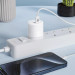 Мережевий зарядний пристрій XO L144 1USB + 1Type-C PD20W White
