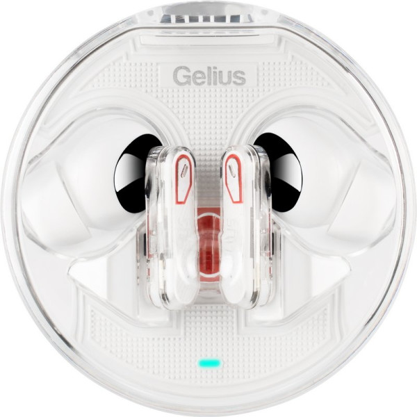 Безпровідні навушники TWS Gelius Incredible GP-TWS033 Clear Wiew Light (12 міс)