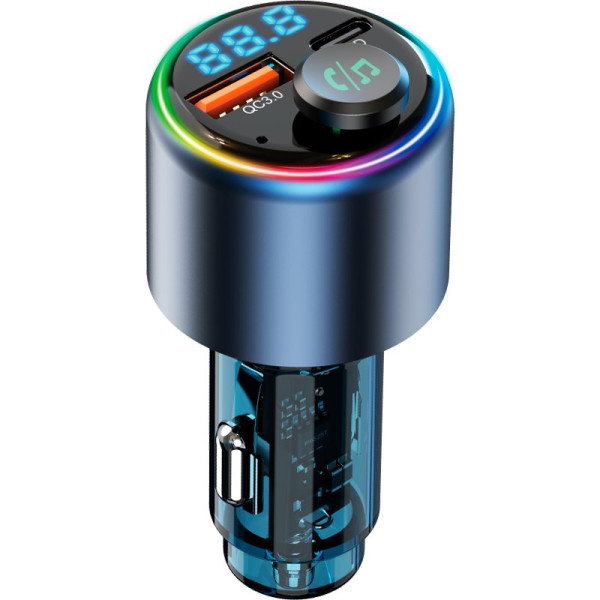 FM-модулятор Gelius Play GP-FMT050s 30W PD/18W QC (RGB)