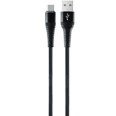 Кабель USB Gelius Fast Speed 2 GP-UC05m MicroUSB (1м) (22.5W) Black