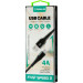 Кабель USB Gelius Fast Speed 2 GP-UC05m MicroUSB (1м) (22.5W) Black