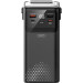 Повербанк XO PR287 80000 mAh (PD20W+QC22.5W) з 4 вбудованими кабелями та ліхтарем Black
