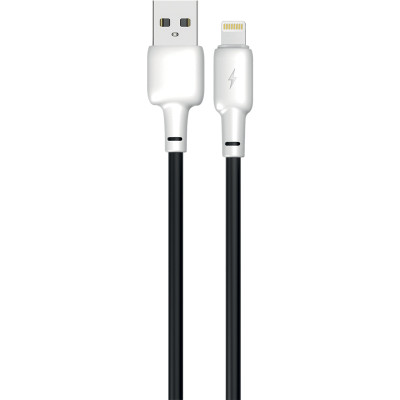 USB Cable Gelius Full Silicon GP-UCN001L Lightning White/Black