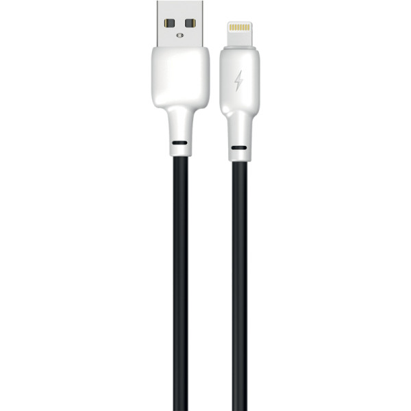 USB Cable Gelius Full Silicon GP-UCN001L Lightning White/Black