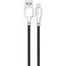 USB Cable Gelius Full Silicon GP-UCN001L Lightning White/Black