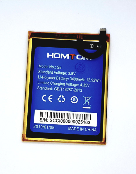 Аккумулятор Homtom S8 ( 3400mAh )