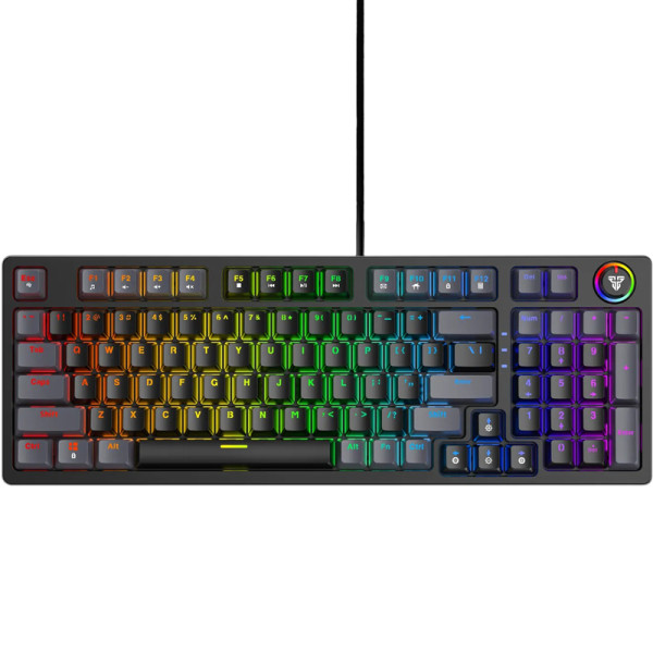 Клавиатура Fantech MK890 ATOM96 Mechanical USB (Blue Switch) Black/Grey