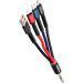 Кабель USB Gelius Splitter GP-UC130 3in1 Black