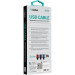 Кабель USB Gelius Splitter GP-UC130 3in1 Black