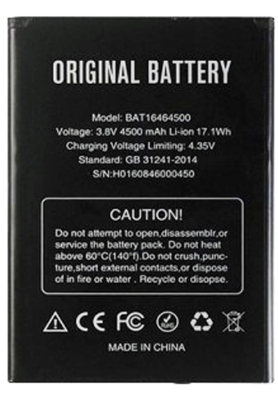 Аккумулятор Doogee BAT16464500 ( DOOGEE T5 S, DOOGEE T5 Lite, DOOGEE T5 )