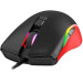 Мышь USB JEDEL GM806 RGB Black