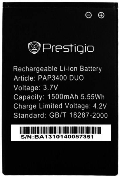 Акумулятор Prestigio PAP3400