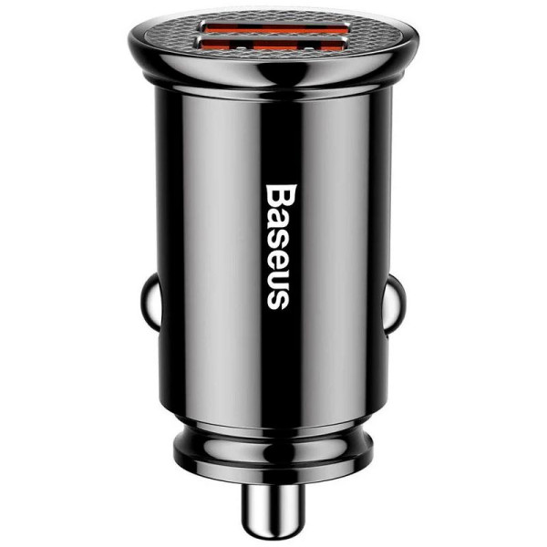 АЗП 2USB Baseus Circular Plastic A+A PPS (5A) (CCALL-YD01) Black