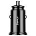 АЗП 2USB Baseus Circular Plastic A+A PPS (5A) (CCALL-YD01) Black