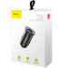 АЗП 1USB + Type-C Baseus Square Metal QC (5A) (PPS-30W-MAX) (CCALL-AS01) Black