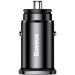 АЗП 1USB + Type-C Baseus Square Metal QC (5A) (PPS-30W-MAX) (CCALL-AS01) Black